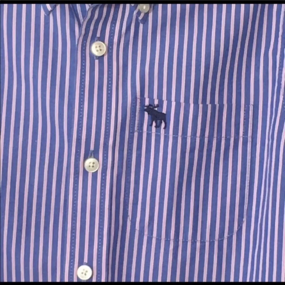 Abercrombie Kids Button Up Dress Shirt XL PREPPY - Picture 3 of 8